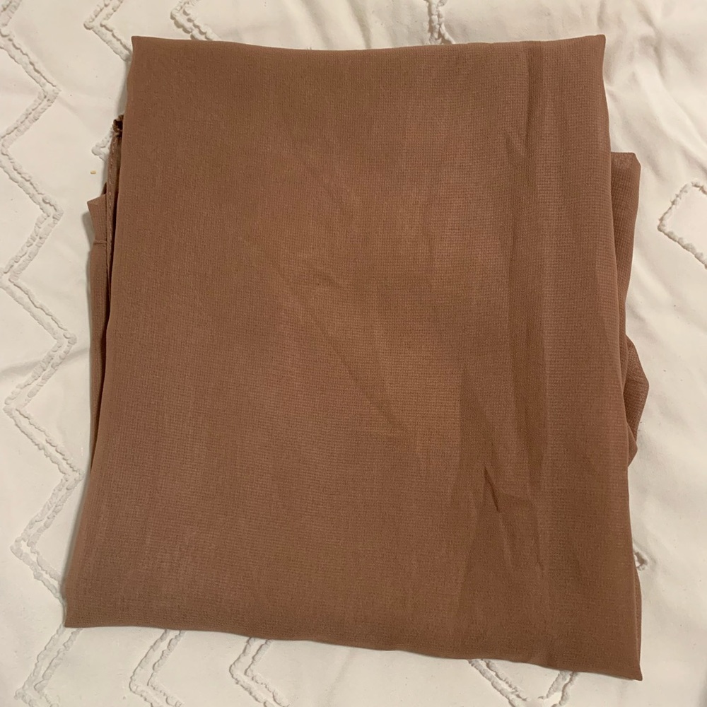 Larissa brown chiffon hijab